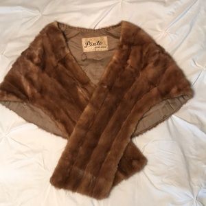1960’s Vintage Pinto Fur Wrap